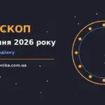 Зоряне небо над міською вежею у вечірніх вогнях, символ гороскопу на середу 26 серпня 2026 року