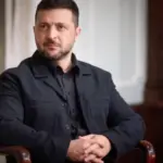 Зеленський і Карні на пресконференції у Калгарі, фото ОП