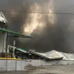 Знищений сортувальний центр мережі магазинів EVA в Одесі