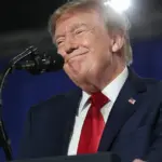 Президент США Дональд Трамп під час передвиборчого мітингу в Південній Кароліні, серпень 2026 року