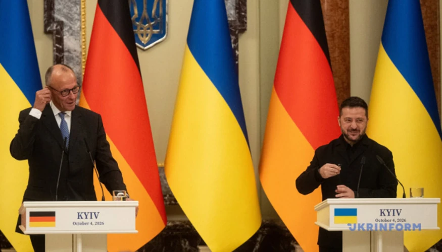 Оголошений у Києві пакет Мерца: 1 млрд на оборону і 350 млн на енергетику